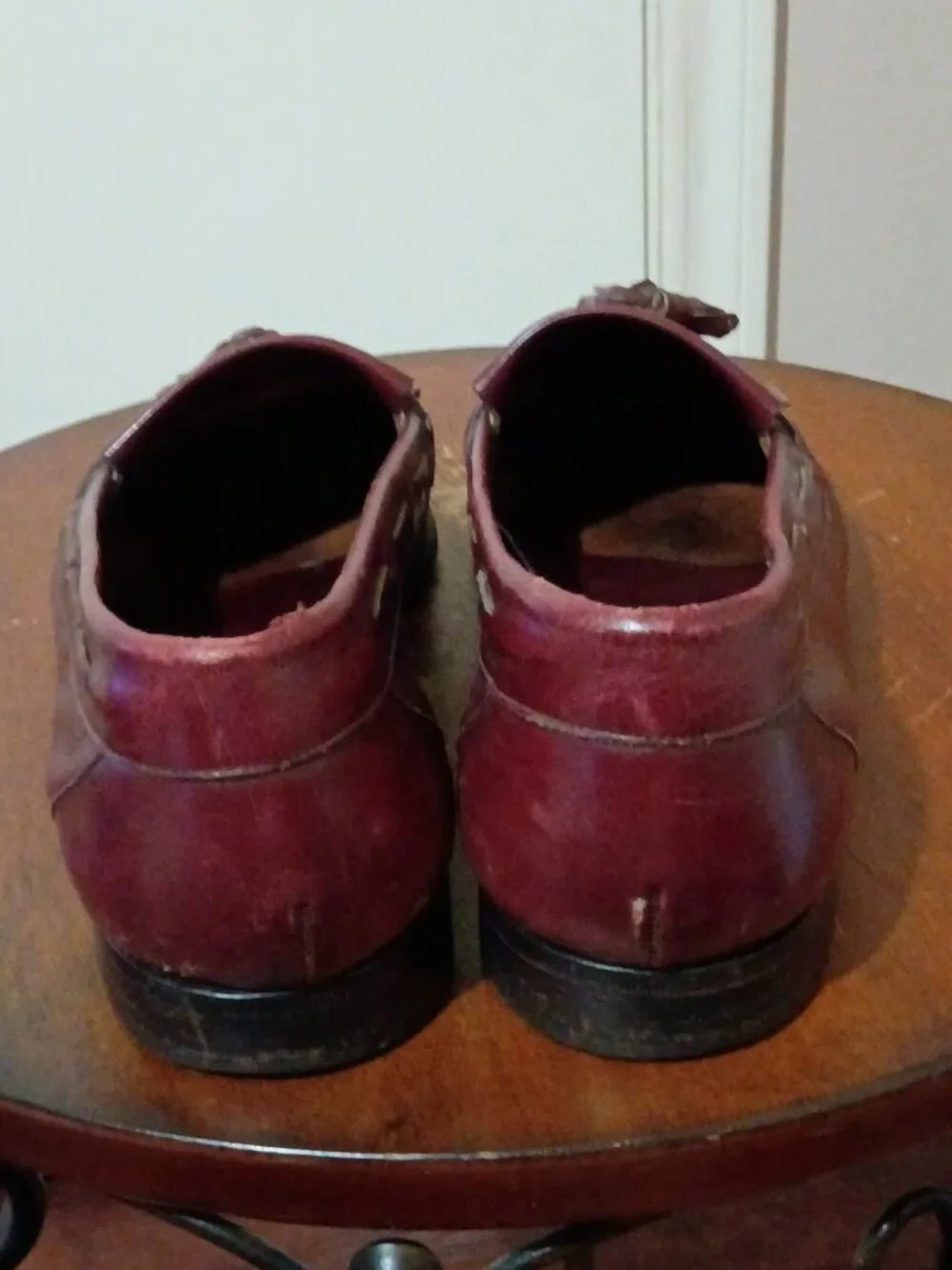 Men's Bally Mens Lorenzo Tassel Loafer Burgundy Soft Leather Dress Shoes 9.5M